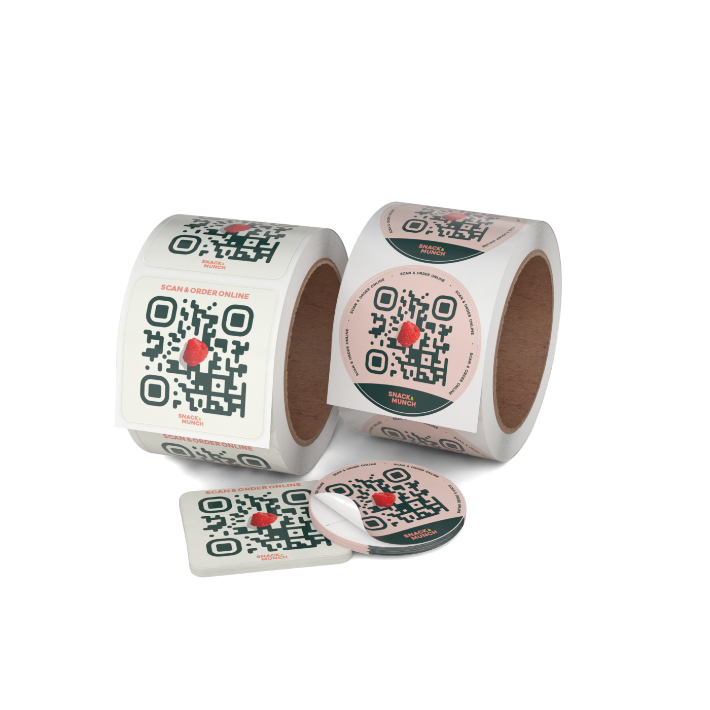 QR Code Stickers
