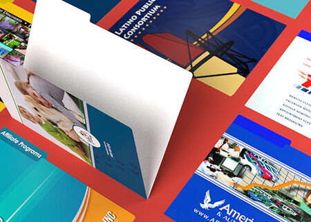 custom folders for business supplies