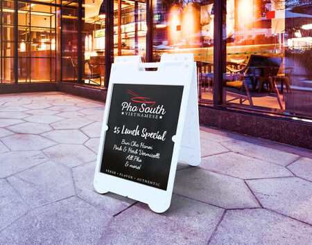 Plastic A-Frame Signs