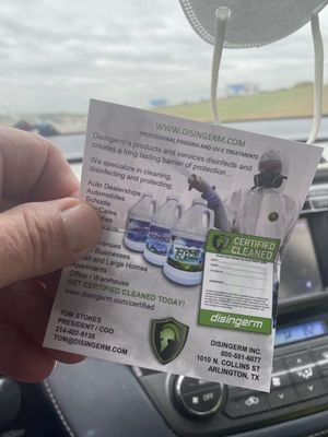 Folded Business Cards