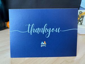 We love our thank you cards