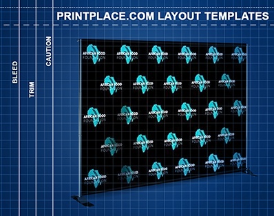 Step and Repeat Banners Print Templates Free Download PrintPlace