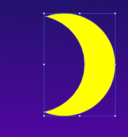 Moon and Stars Vector Tutorial using Illustrator