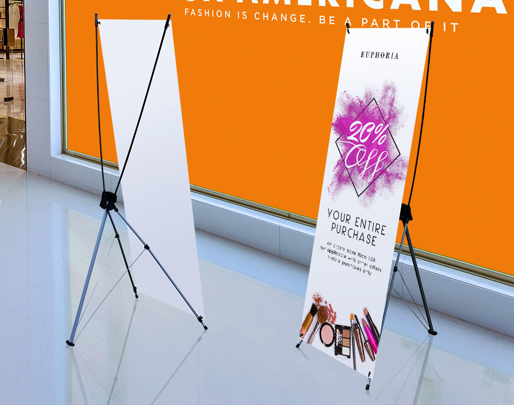 Trade Show X Banner Stands