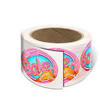 Oval Stickers